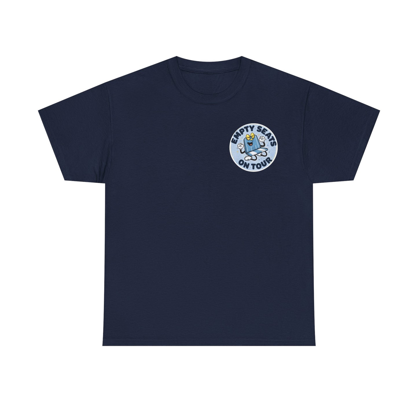 Manchester City T-Shirt — 'Empty Blue Seats On Tour' Retro Skate Graphic Tee