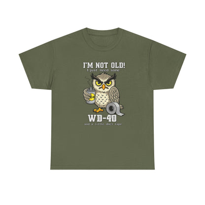 Owl 'I’m Not Old I Just Need More WD-40' T-Shirt