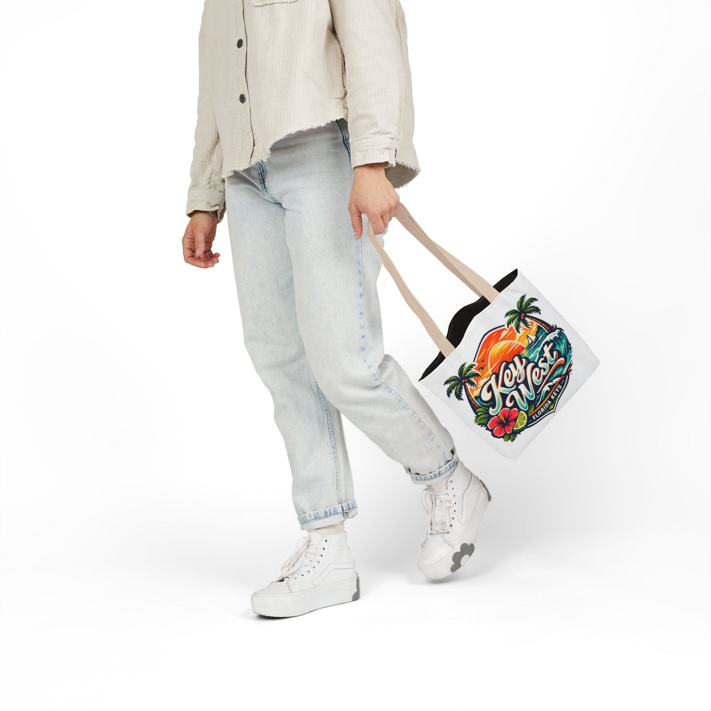 Key West Sunset Canvas Tote