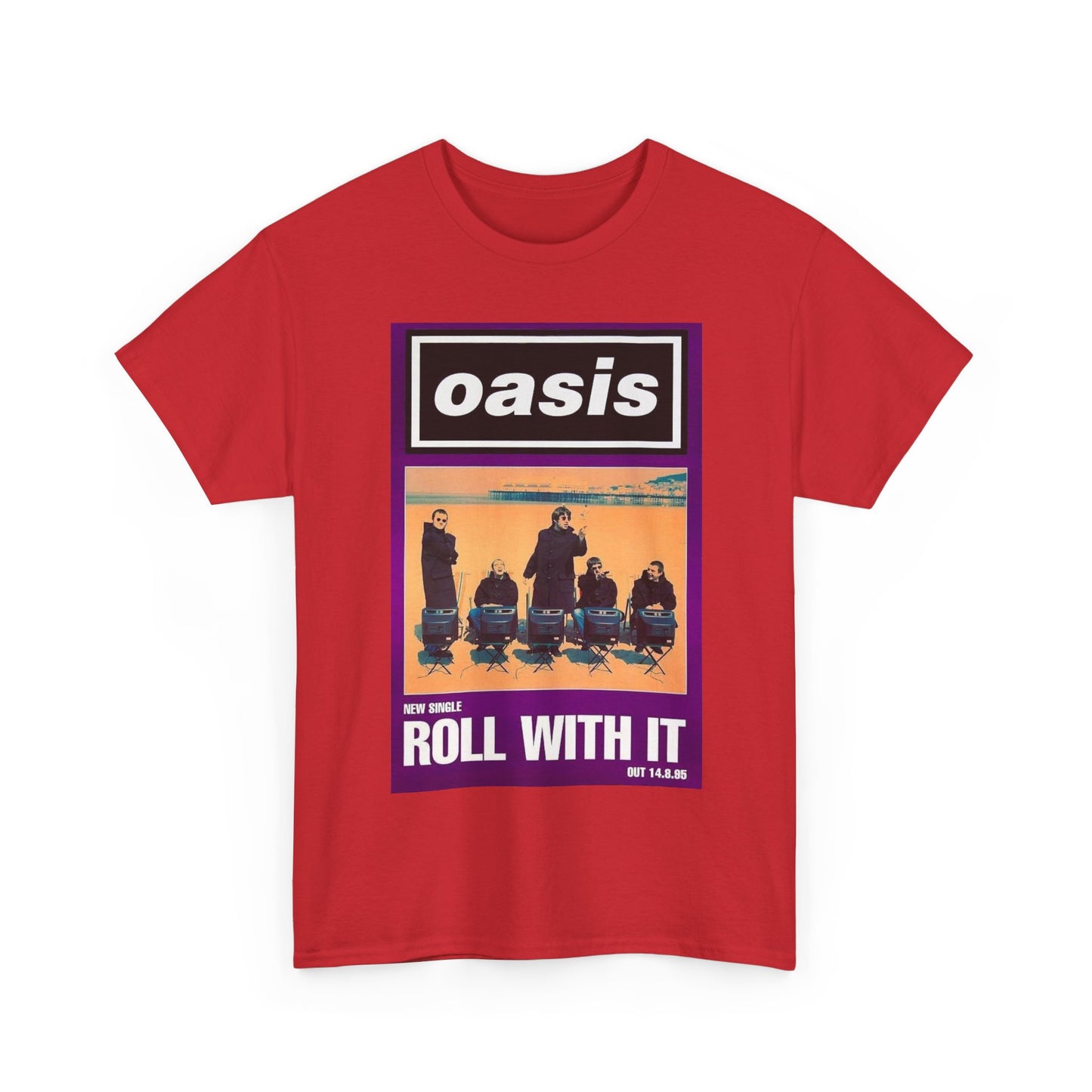 Oasis "Roll With It" Band Tee