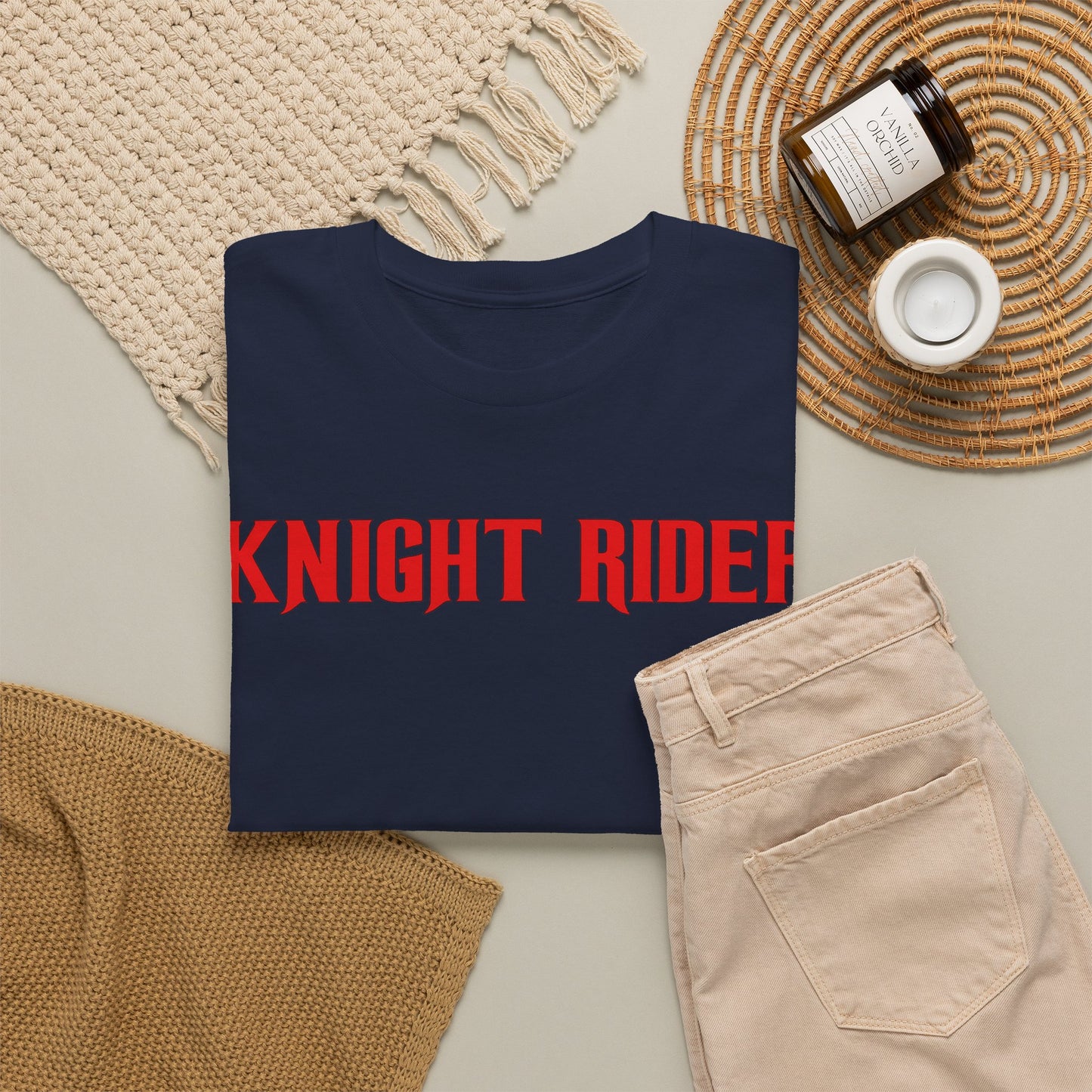 Knight Rider Tee — Retro TV Car Graphic T-Shirt
