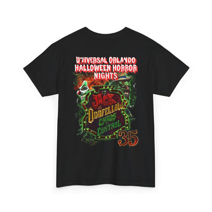 Universal Orlando Halloween Horror Nights 35 Jack Doofellolux Chaos Control T-Shirt