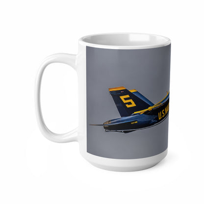 Blue Angels US Navy Jet Coffee Mug — Aviation Pilot Gift (11oz, 15oz)
