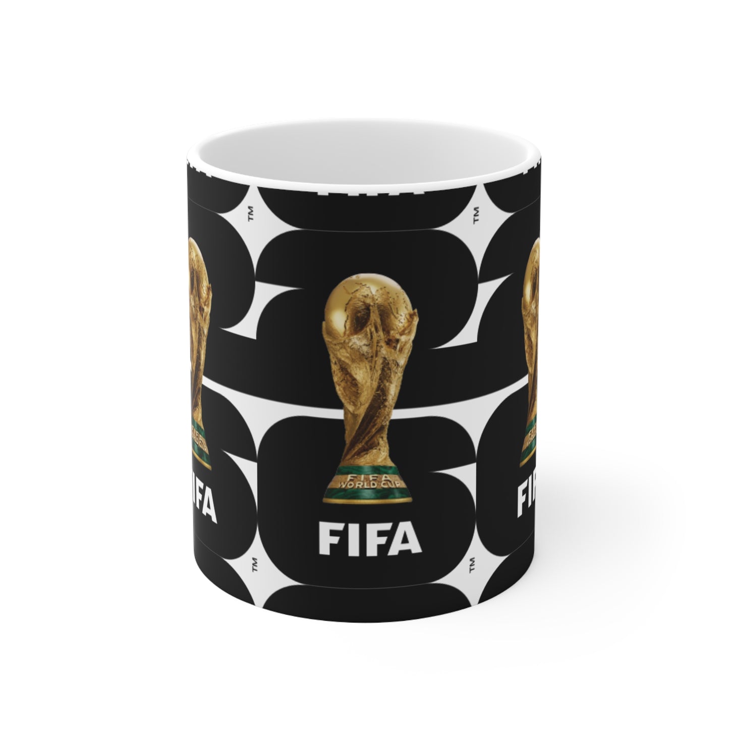 FIFA World Cup 2026 Logo Ceramic Mug — Soccer Fan Coffee Cup (11oz & 15oz)