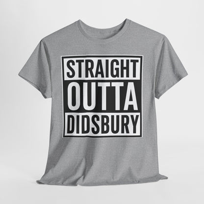 Straight Outta Didsbury T‑Shirt — Graphic City Pride Tee