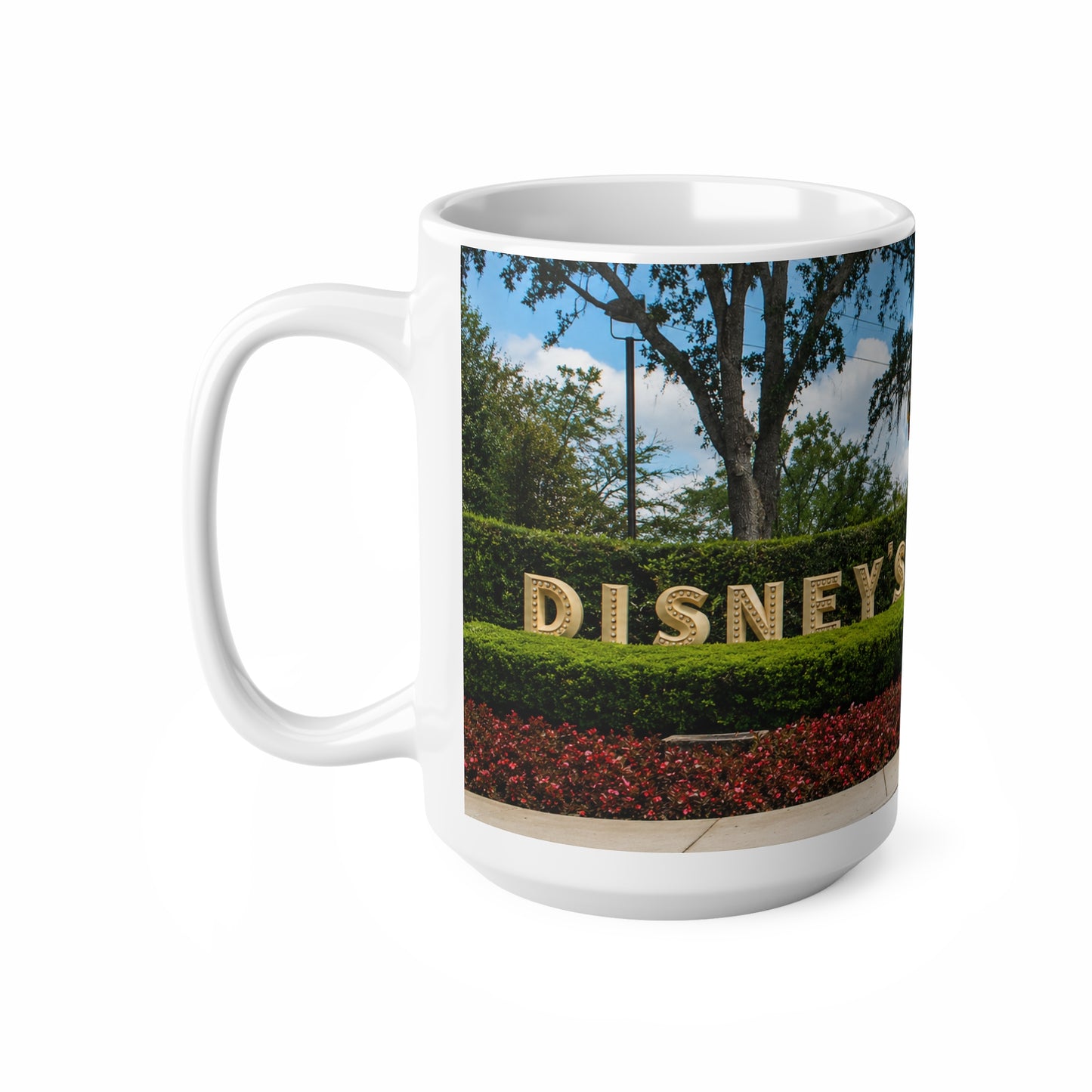 Disney Boardwalk Entrance Photo Ceramic Mug — 11oz & 15oz Coffee Cup