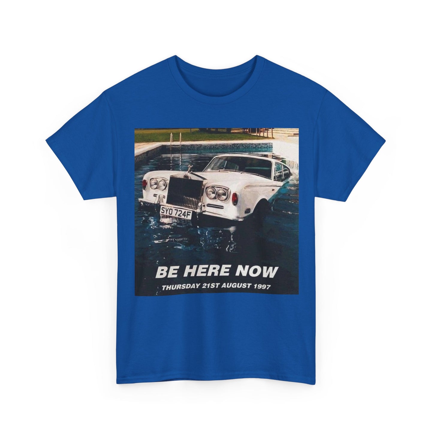 Oasis Be Here Now Vintage Graphic Tee — Retro Aesthetic T‑Shirt (Thursday 21st August 1997)