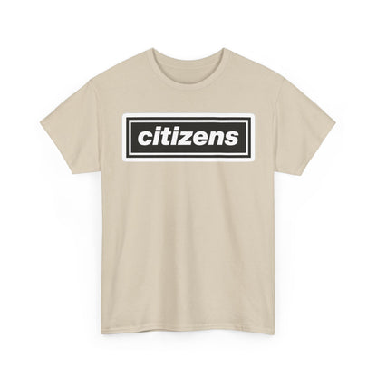 Citizens Manchester City Logo T-Shirt — Minimal Retro Box-Logo Tee