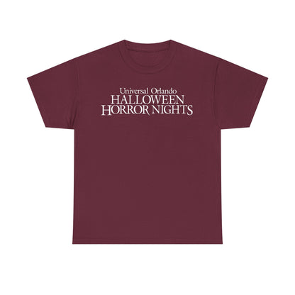 Universal Halloween Horror Nights T-Shirt — Universal Orlando Retro Logo Tee