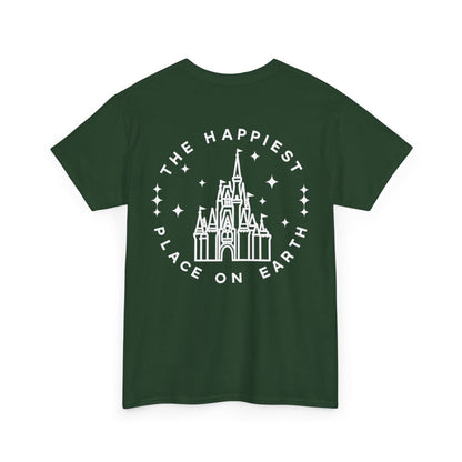 Castle Graphic Tee — "The Happiest Place on Earth" Theme Park T‑Shirt