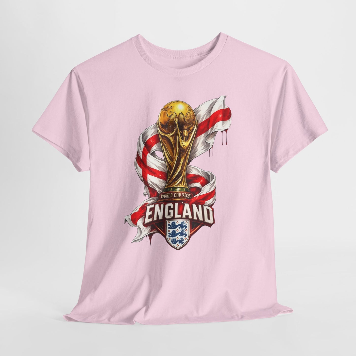 England World Cup Trophy T‑Shirt — St George's Cross Football Fan Tee