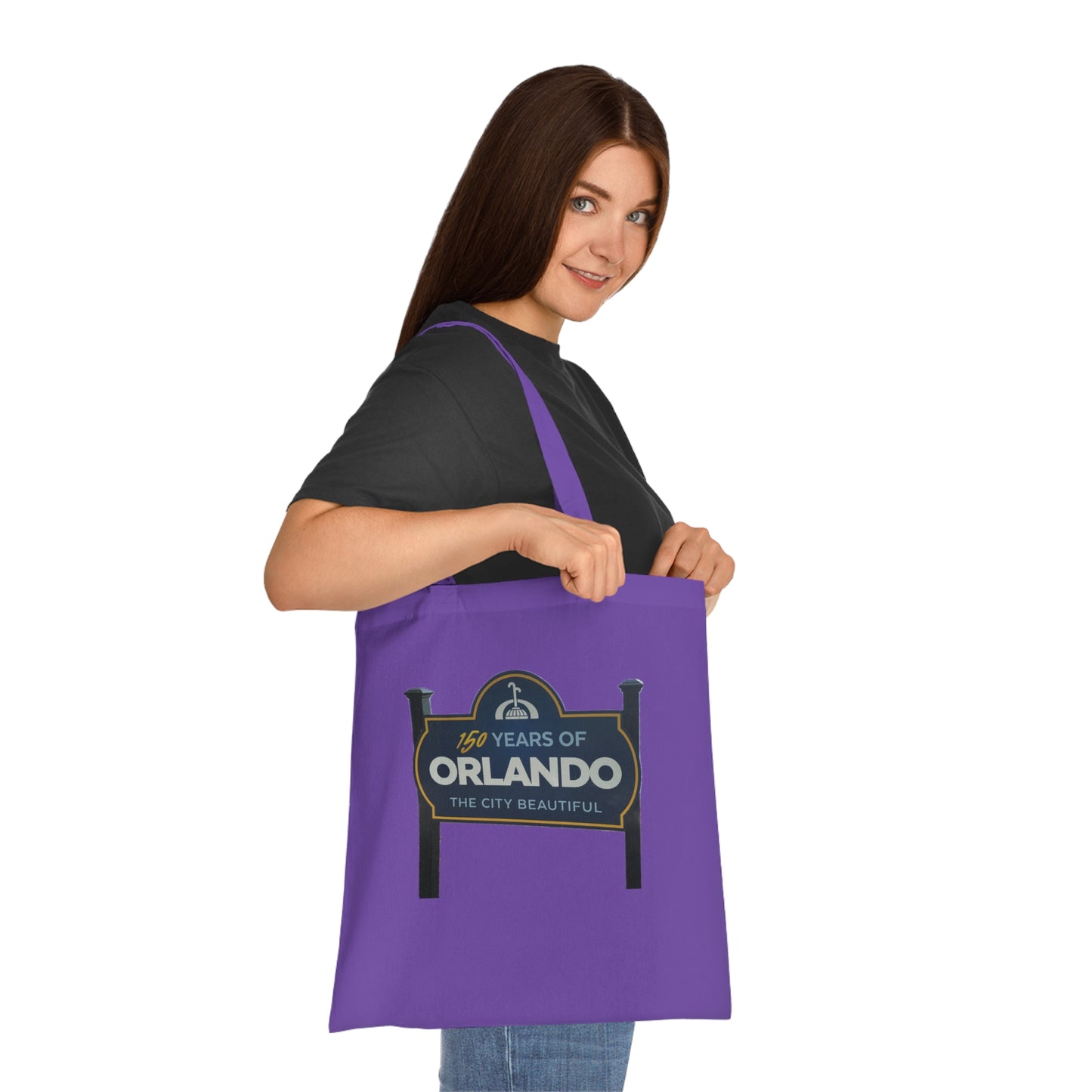 Orlando 150 Years Tote Bag — 'The City Beautiful' Cotton Market Tote