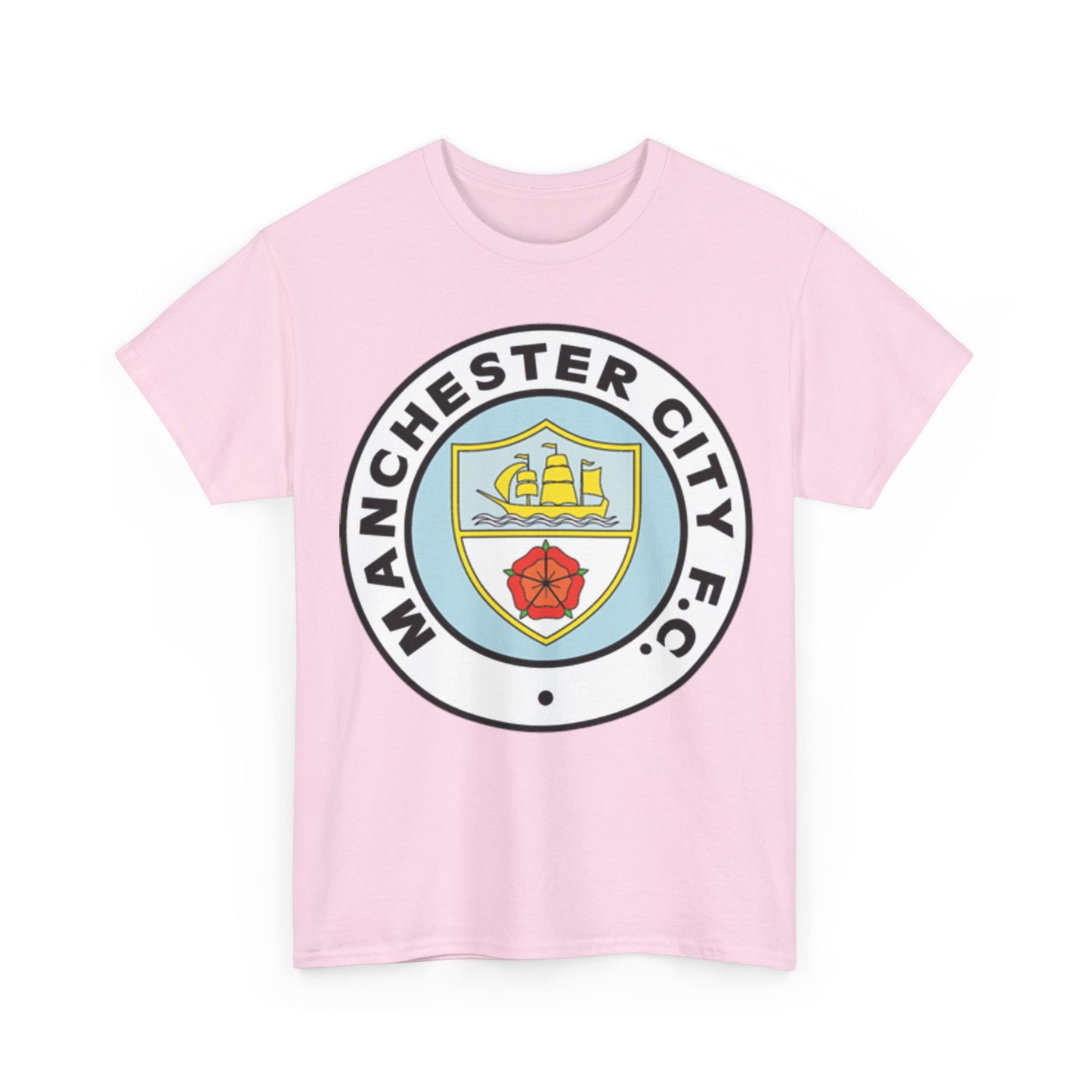 Manchester City F.C. Retro Crest T-Shirt – Retro Football Fan Tee