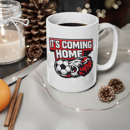 It's Coming Home England Soccer Mug — Ceramic Coffee Cup (11oz & 15oz)