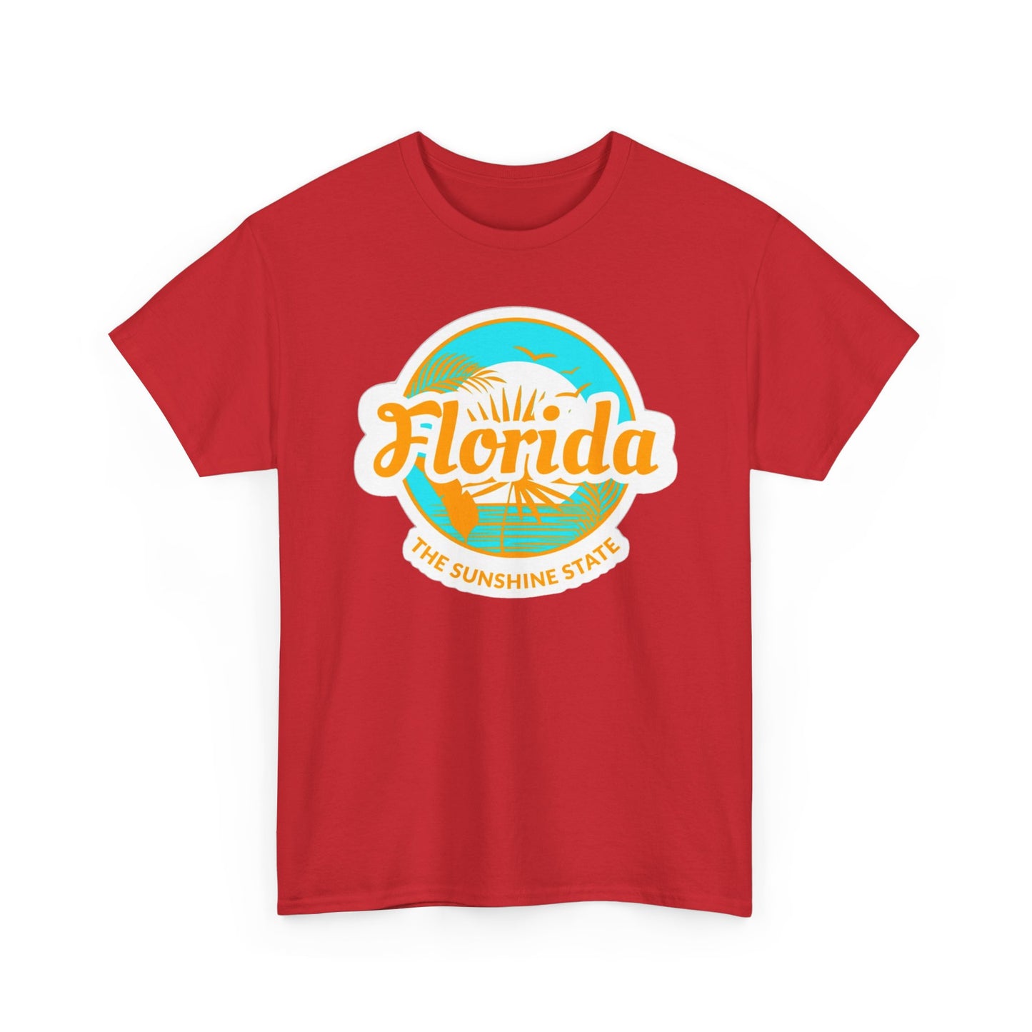 Florida Sunshine State T‑Shirt – Retro Beach Logo Tee