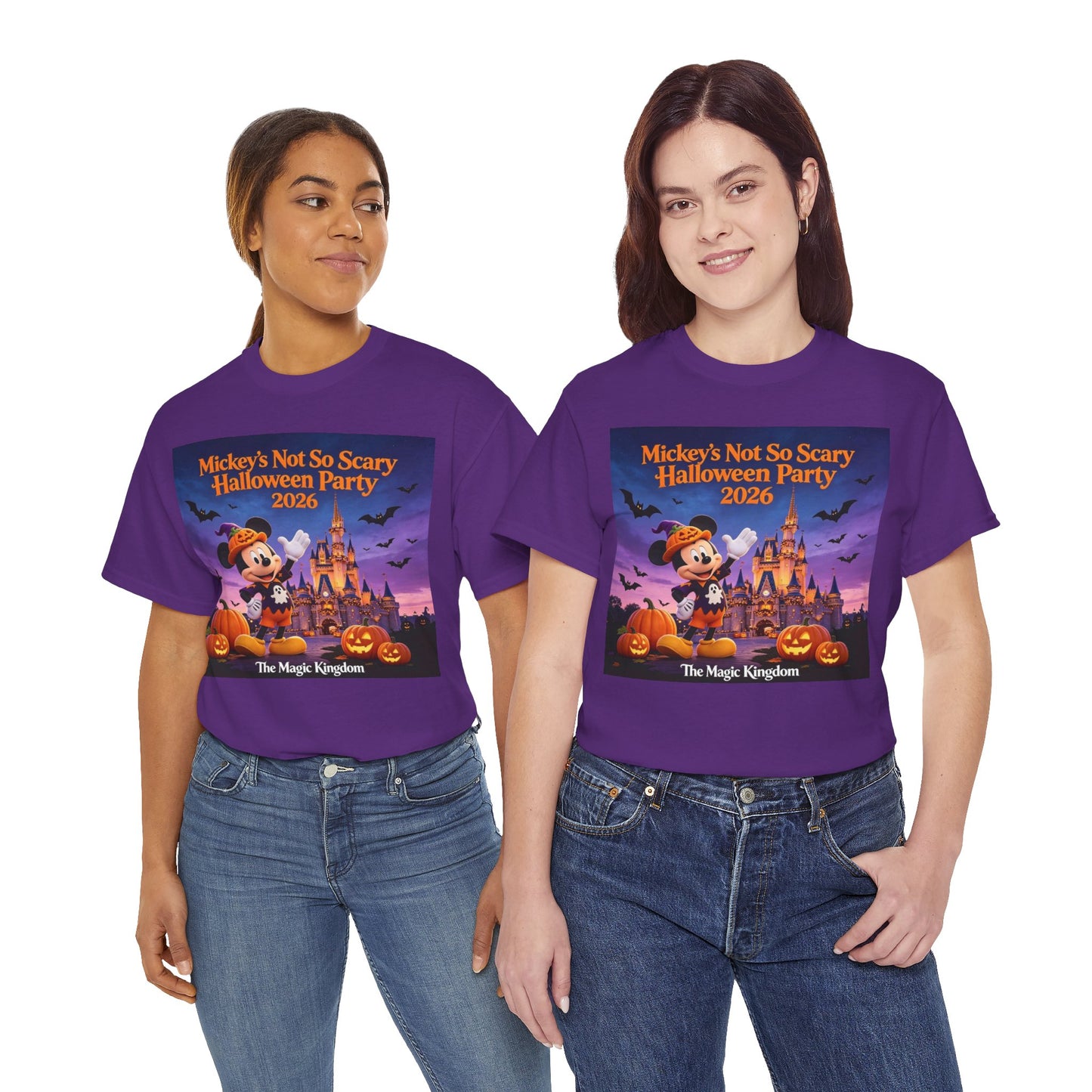 Halloween Party T‑Shirt — "Not So Scary" 2026 Magic Kingdom Tee