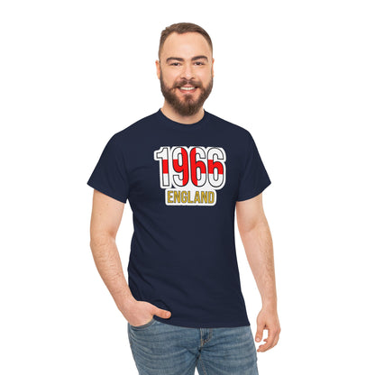 1966 England T‑Shirt – Retro World Cup Winners Football Tee
