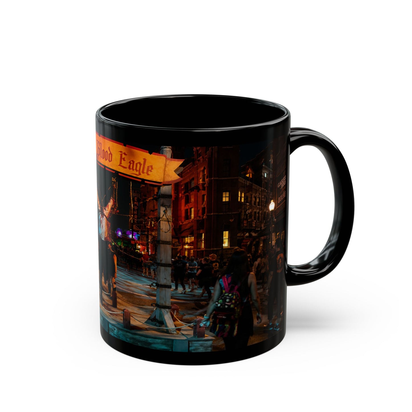 The Blood Eagle Viking Ritual Scene Coffee Mug (11oz/15oz)