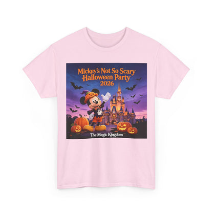 Halloween Party T‑Shirt — "Not So Scary" 2026 Magic Kingdom Tee