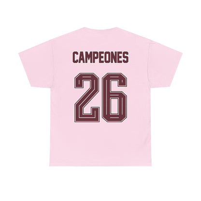 Spain World Champions 'Campeones 26' Cotton T‑Shirt
