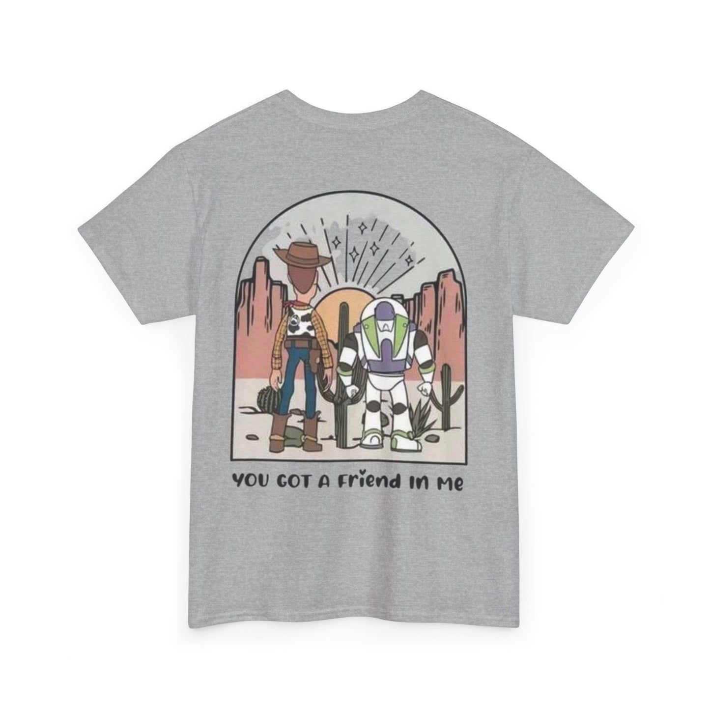 Toy Space Friends T‑Shirt — "You Got a Friend in Me" Graphic Tee
