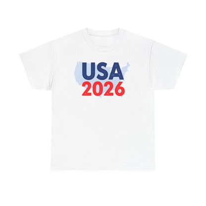 USA 2026 T-Shirt — Patriotic Supporter Tee