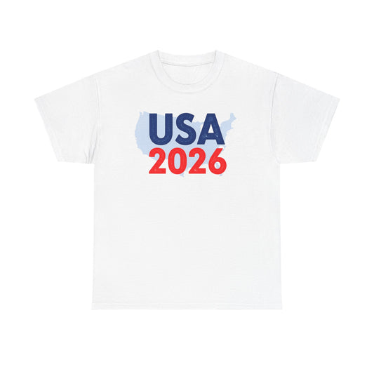 USA 2026 T-Shirt — Patriotic Supporter Tee