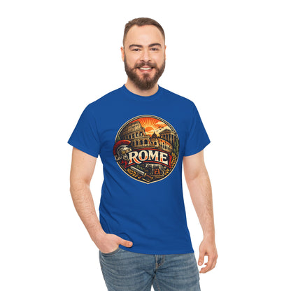 Rome Vintage Graphic Tee — Retro Italy Travel T-Shirt