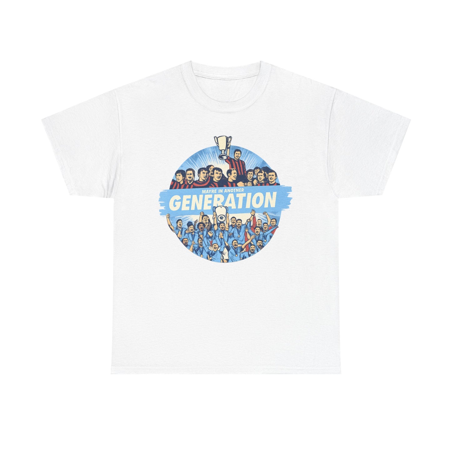 Manchester City Maybe in Another Generation Champions T‑Shirt — Retro Team Fan Tee