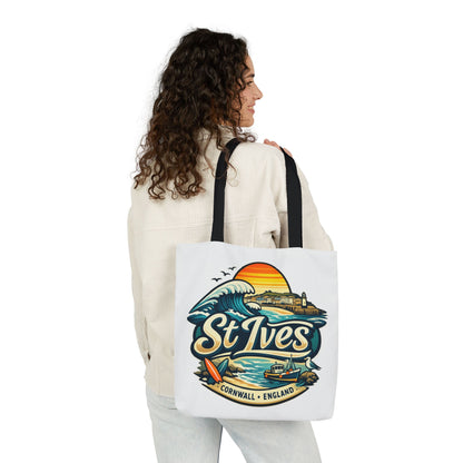 St Ives Cornwall Sunset Tote Bag