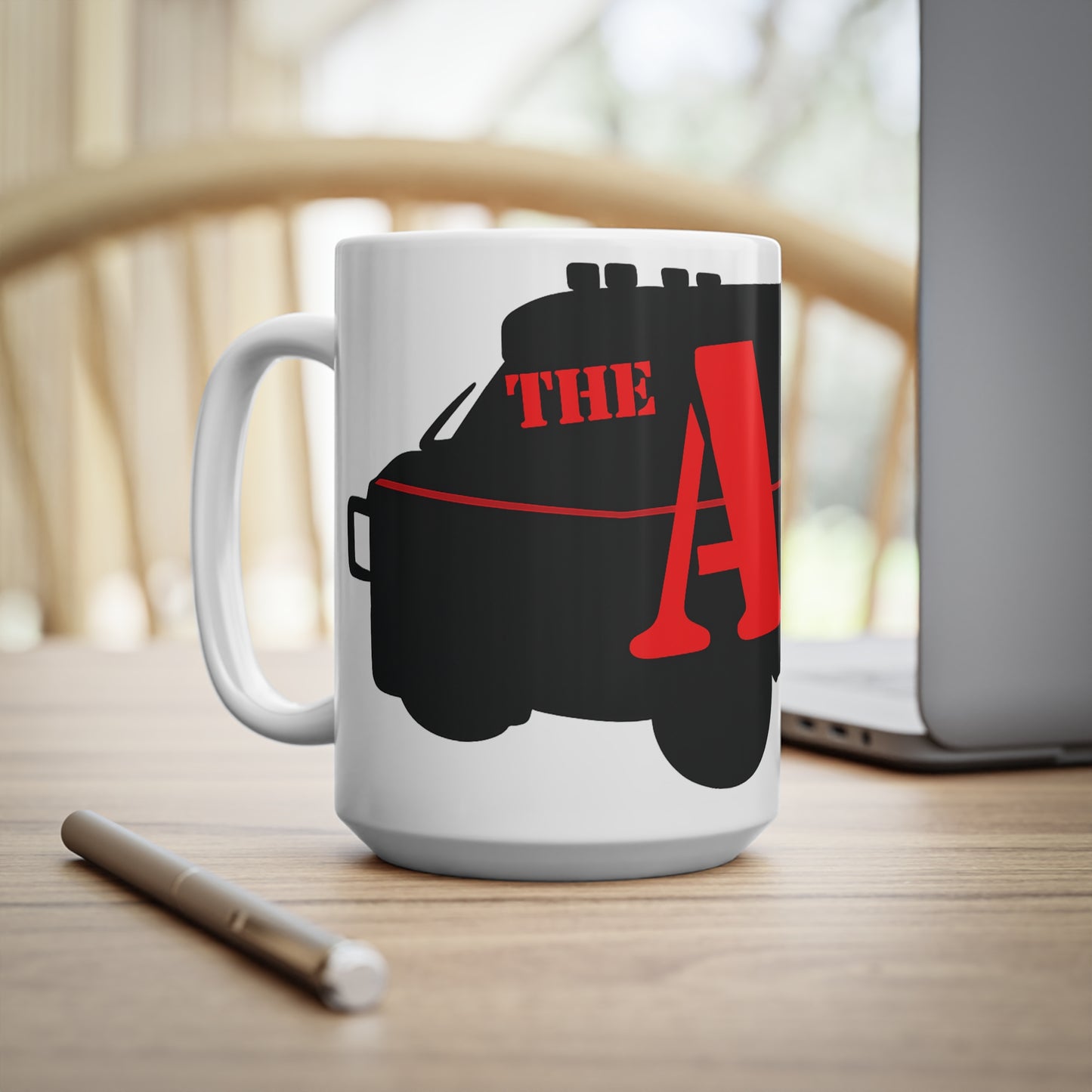 A-Team Van Coffee Mug — Retro TV Show Ceramic Mug (11oz & 15oz)