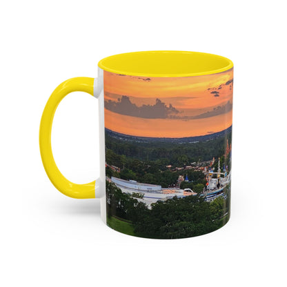 Disney Magic Kingdom Castle Sunset Coffee Mug (Accent, 11/15oz)