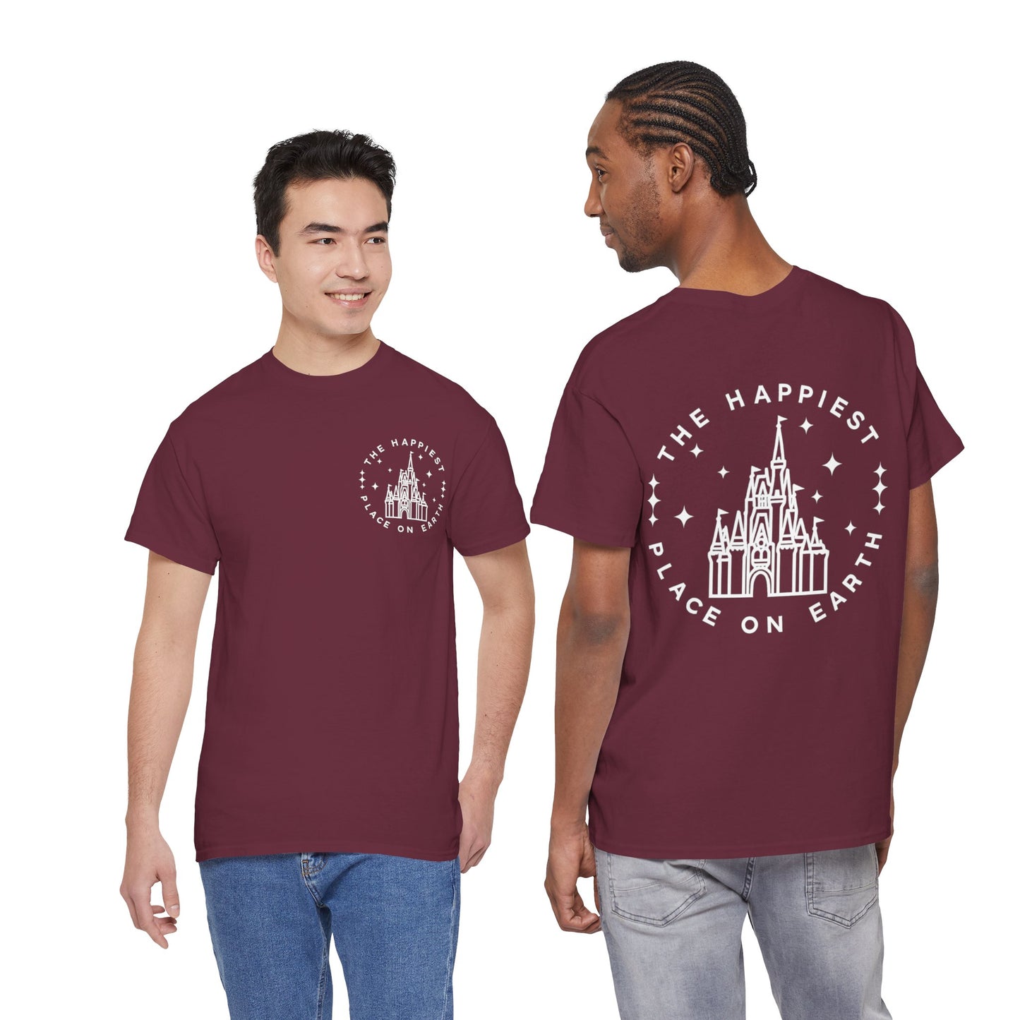 Castle Graphic Tee — "The Happiest Place on Earth" Theme Park T‑Shirt