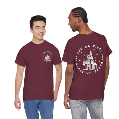 Castle Graphic Tee — "The Happiest Place on Earth" Theme Park T‑Shirt