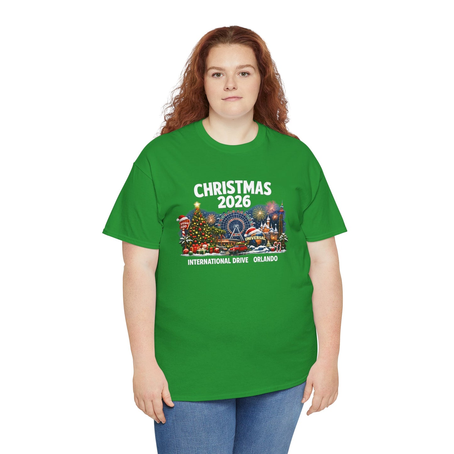 Christmas 2026 Orlando T-Shirt — International Drive Holiday Souvenir