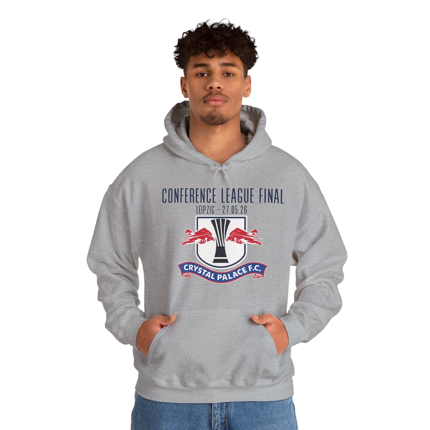 Crystal Palace FC Conference League Final Hoodie — 'Conference League Final' Logo Pullover