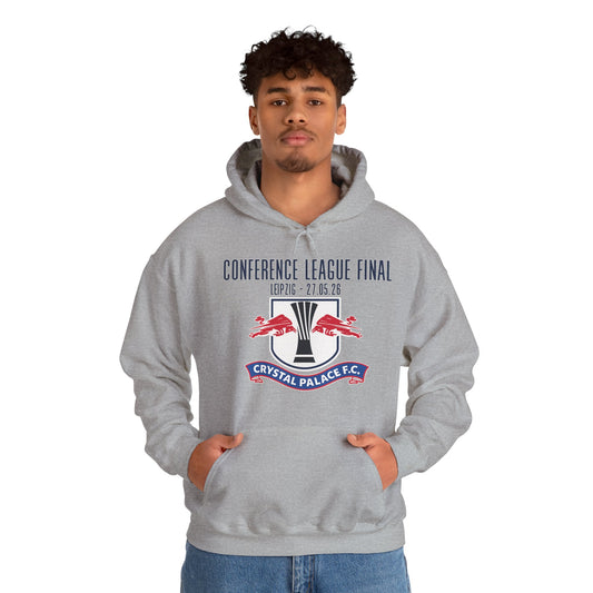 Crystal Palace FC Conference League Final Hoodie — 'Conference League Final' Logo Pullover