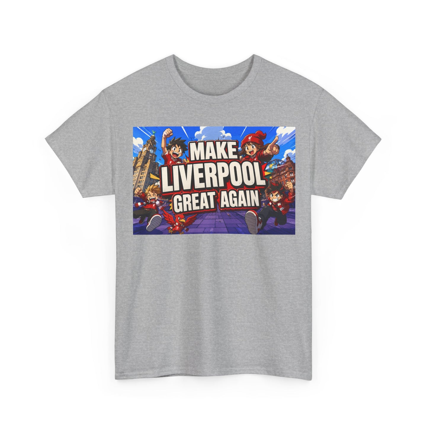 Liverpool Fan Tee – "Make Liverpool Great Again" Graphic Shirt