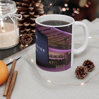 Manchester Airport Welcome Mug — Ceramic Coffee Cup (11oz & 15oz)