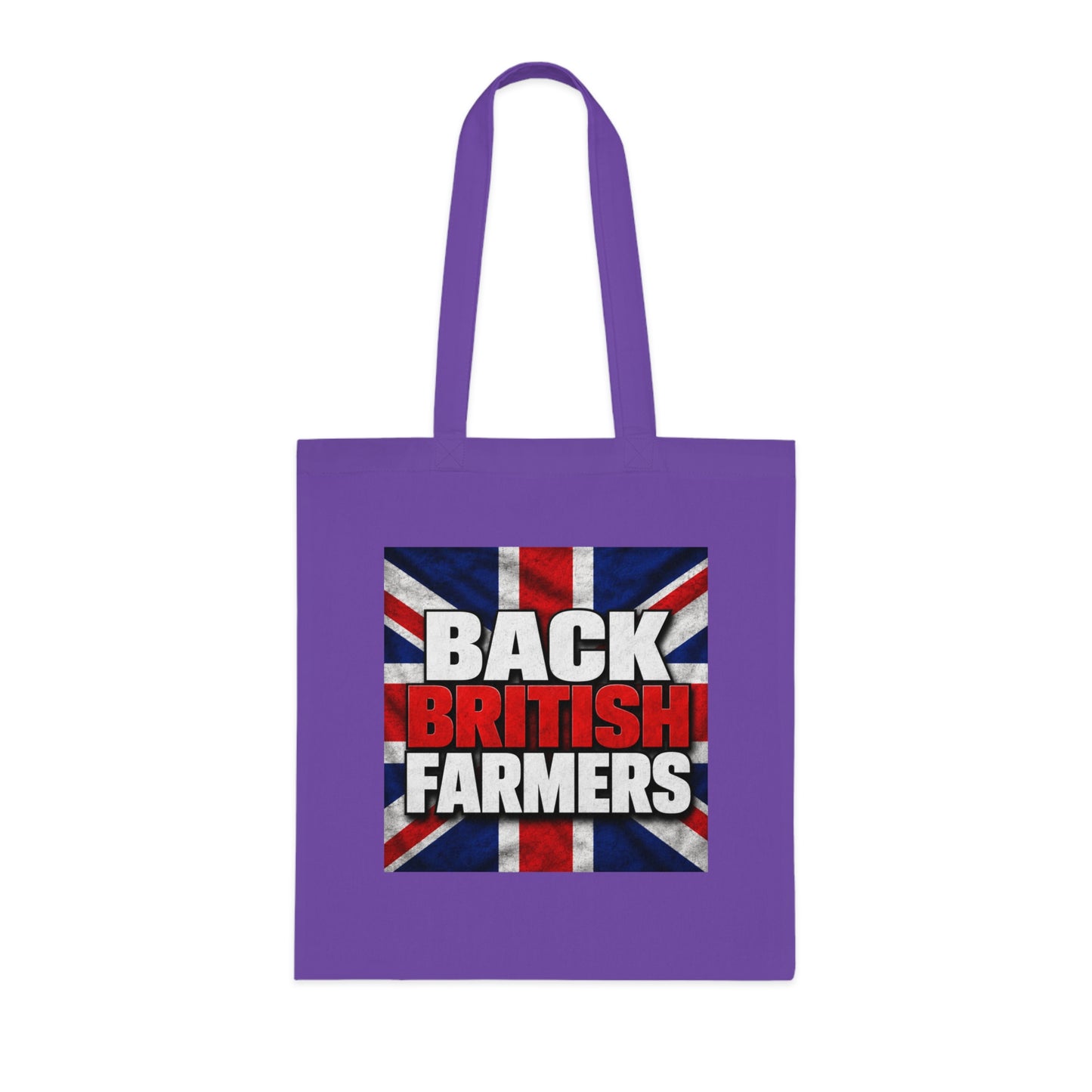 Back British Farmers Tote Bag — Union Jack Cotton Shopper