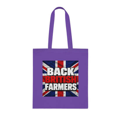 Back British Farmers Tote Bag — Union Jack Cotton Shopper