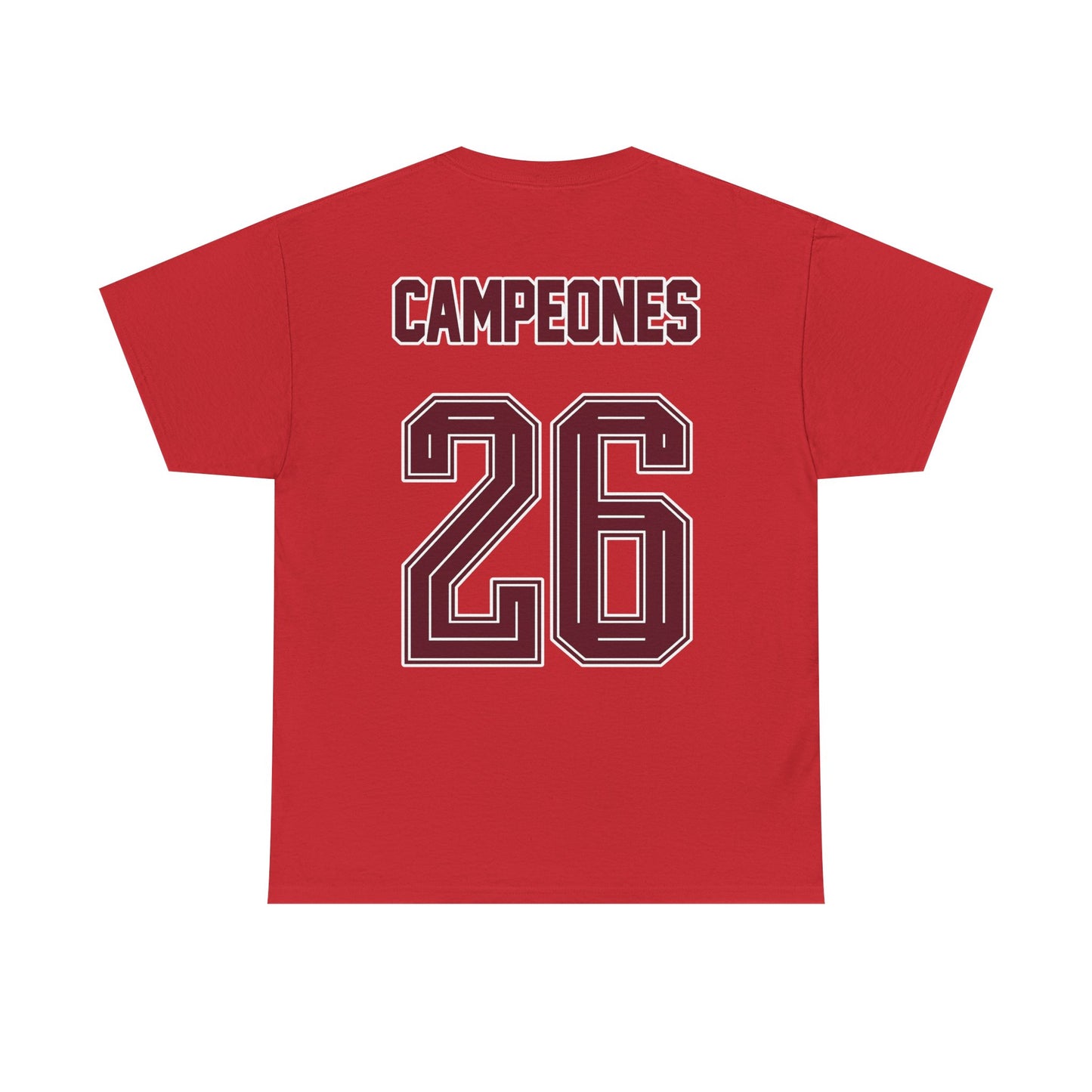 Spain World Champions 'Campeones 26' Cotton T‑Shirt