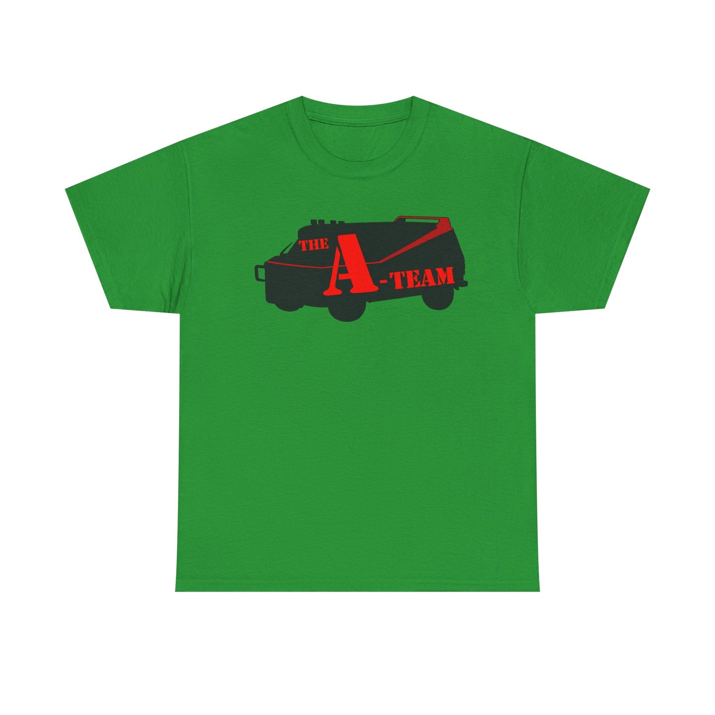 A-Team Van Graphic Tee — Retro Action TV Logo T-Shirt