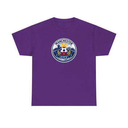 Manchester City Crest T-Shirt — Soccer Fan Tee