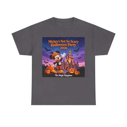 Halloween Party T‑Shirt — "Not So Scary" 2026 Magic Kingdom Tee