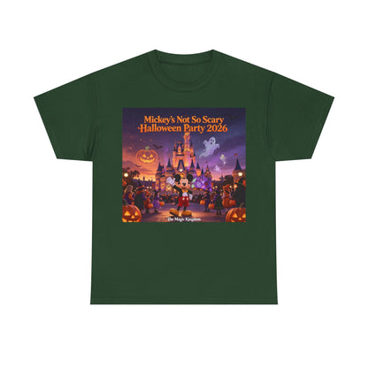 Halloween Party Tee — "Mickey's Not So Scary Halloween Party 2026"
