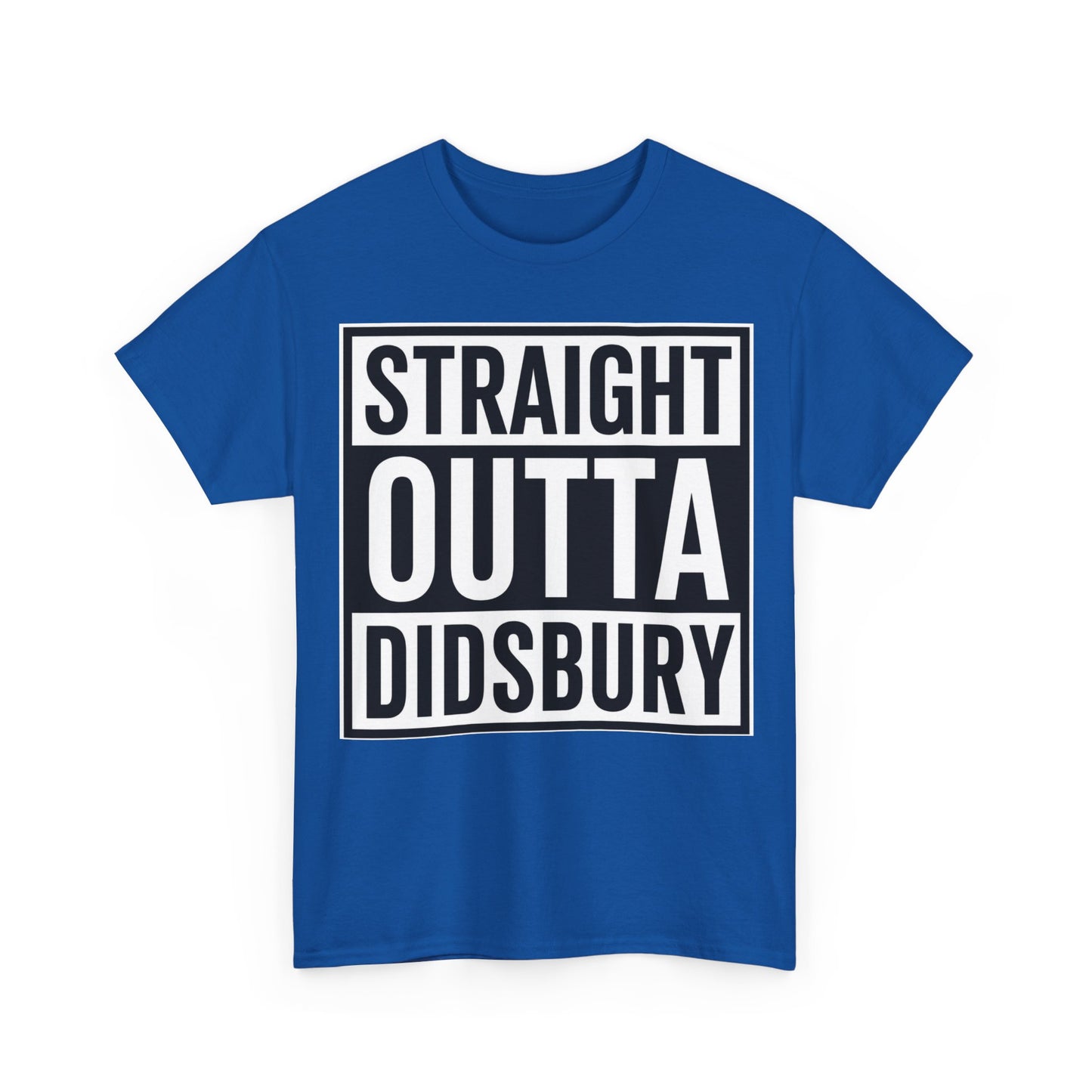 Straight Outta Didsbury T‑Shirt — Graphic City Pride Tee