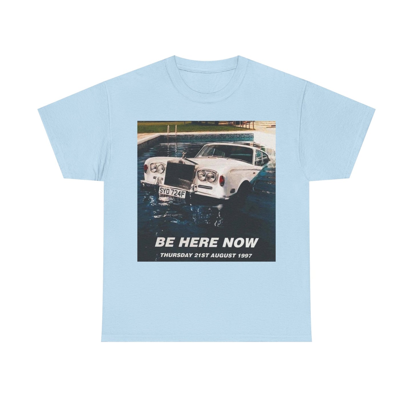 Oasis Be Here Now Vintage Graphic Tee — Retro Aesthetic T‑Shirt (Thursday 21st August 1997)