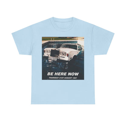 Oasis Be Here Now Vintage Graphic Tee — Retro Aesthetic T‑Shirt (Thursday 21st August 1997)