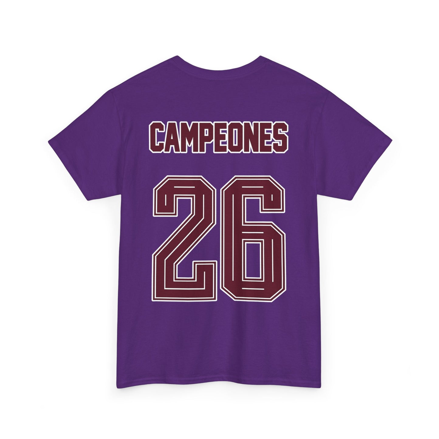 Spain World Champions 'Campeones 26' Cotton T‑Shirt